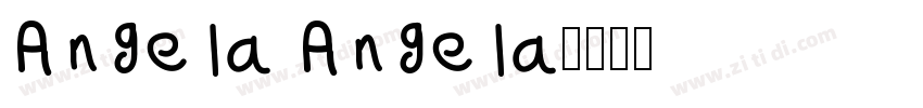 Angela Angela字体转换